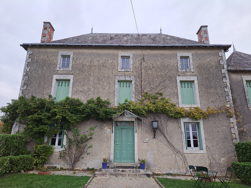 Louvred shutters in Charente 16500 
 Handmade, custom pine louvred shutters to replicate existing style at a property in Charente, 16500.